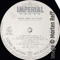 Chuck Berry: On Stage - Japan - PR label